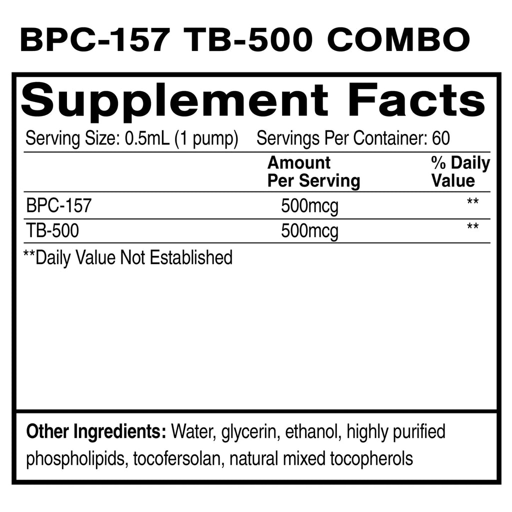 Liposomal BPC-157+TB-500 Oral Peptide